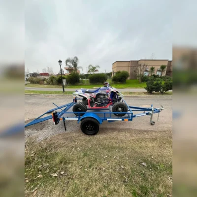 Trailer playo para moto o cuatriciclo