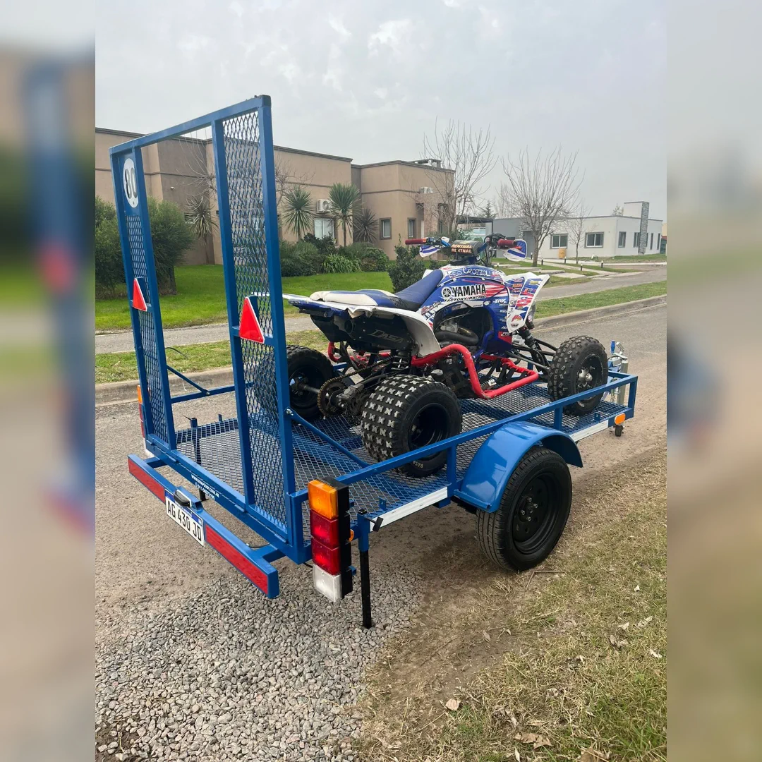 Trailer playo para moto o cuatriciclo